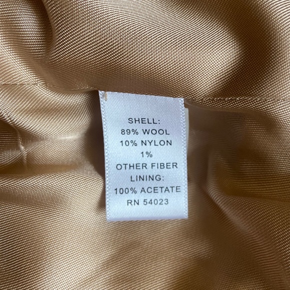 Banana Republic Wool Camel Coat - Picture 6 of 8